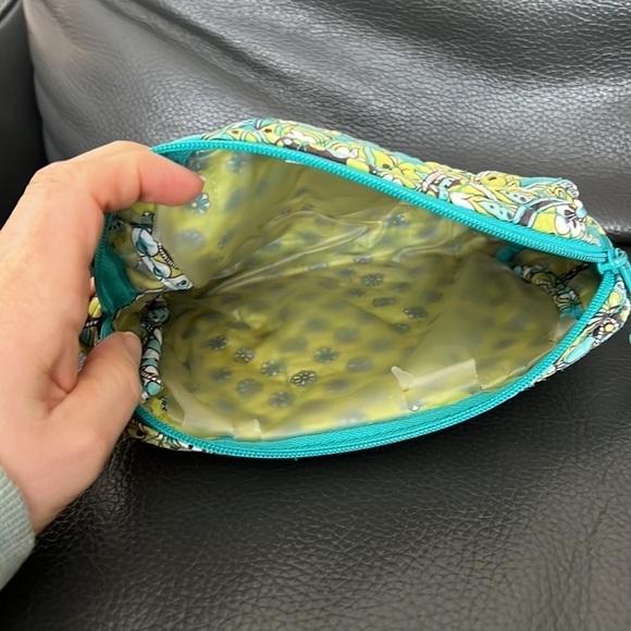 Vera Bradley Cosmetic Bag - Peacock - Picture 7 of 10